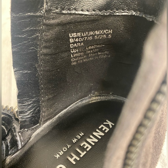 Kenneth Cole New York Women’s Dark Gray Dara Booties - Picture 9 of 13